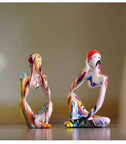 Escultura O Pensador Commigo