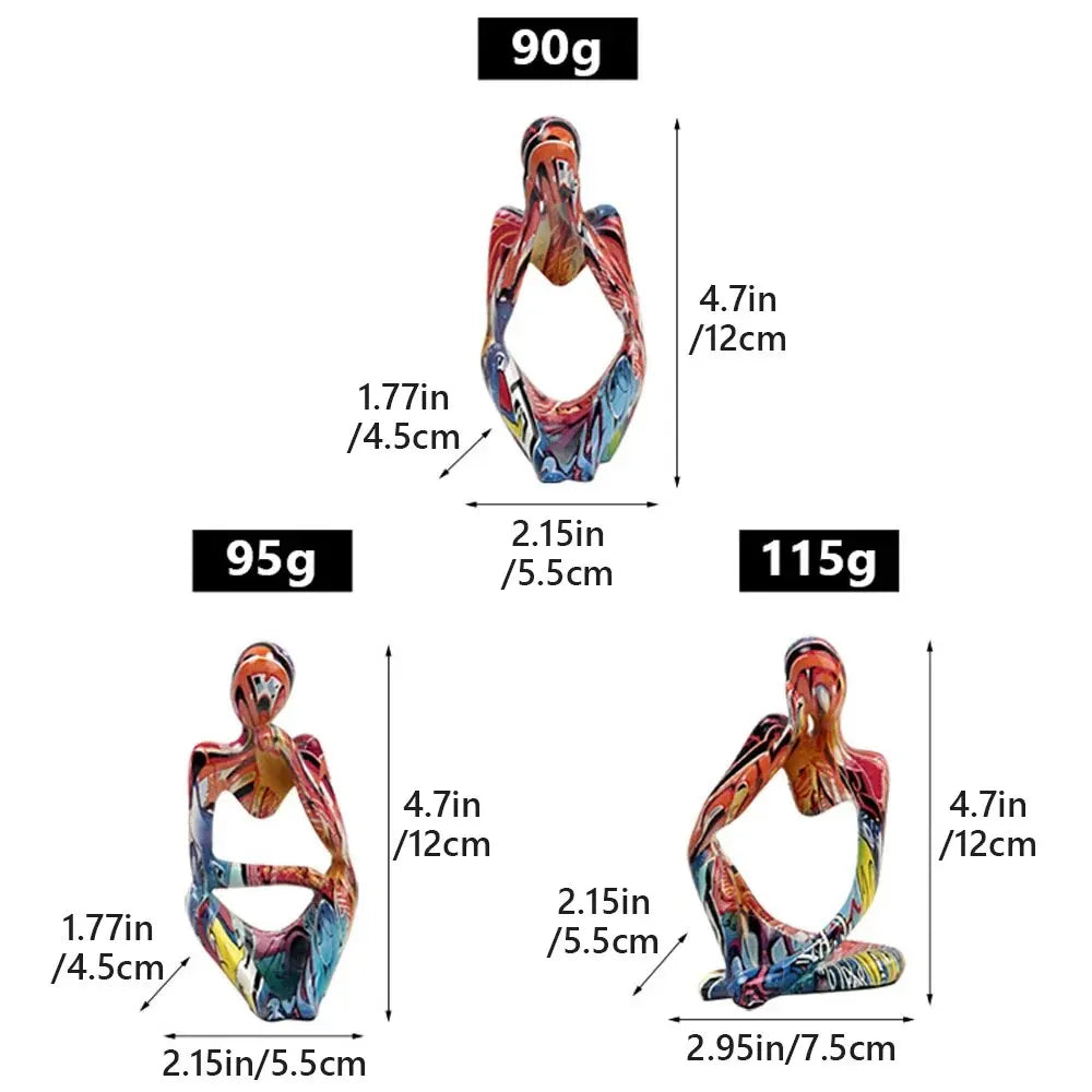 Escultura O Pensador Commigo